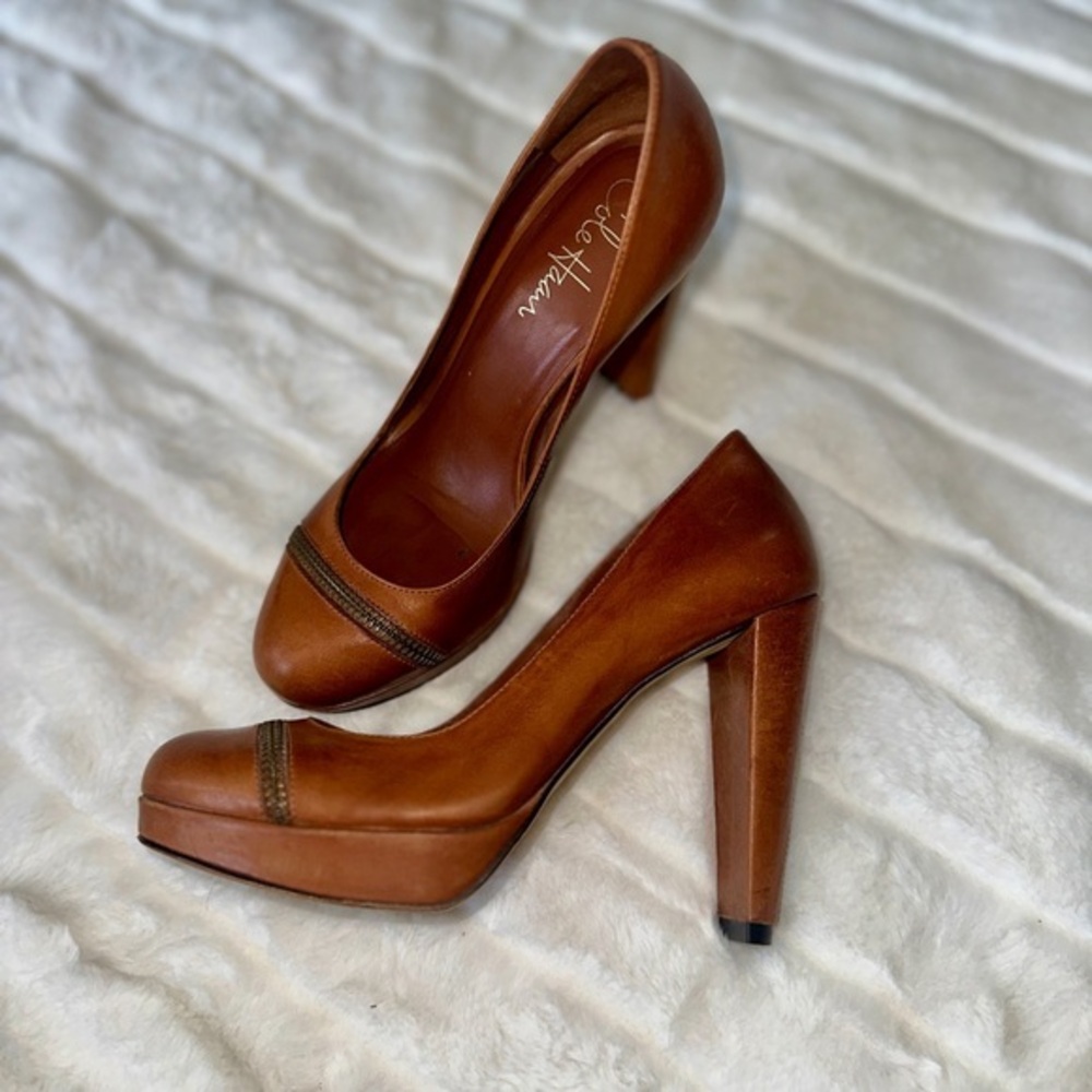 Cole Haan Women's Brown Leather Heels